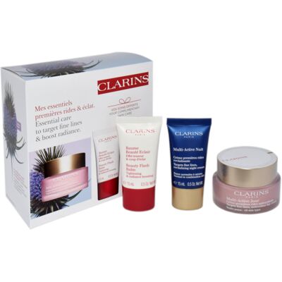 Clarins, zestaw prezentowy kosmetyków do pielęgnacji, 3 szt. Clarins, zestaw prezentowy kosmetyków do pielęgnacji, 3 szt.