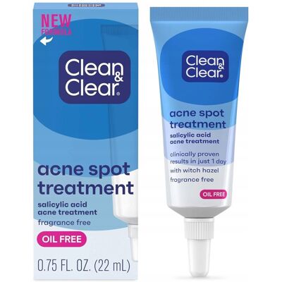 Clean & Clear ACNE spot treatment punktowy żel na Trądzik 22 ml Clean & Clear ACNE spot treatment punktowy żel na Trądzik 22 ml