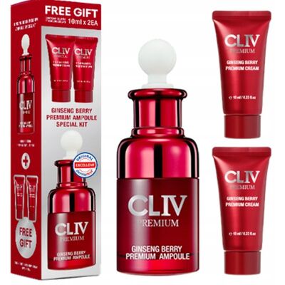 CLIV PREMIUM Zestaw SERUM + KREM do TWARZY CLIV PREMIUM Zestaw SERUM + KREM do TWARZY