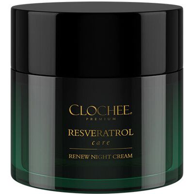 Clochee Resveratrol Krem na Noc - Anti-Age i Regeneracja Clochee Resveratrol Krem na Noc - Anti-Age i Regeneracja