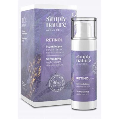 CLOCHEE Simply Nature Stymulujące serum na noc z retinolem 30 ml CLOCHEE Simply Nature Stymulujące serum na noc z retinolem 30 ml
