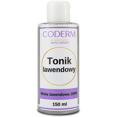 Coderm, Tonik lawendowy wyciszenie i normalizacja, 150 ml Coderm, Tonik lawendowy wyciszenie i normalizacja, 150 ml
