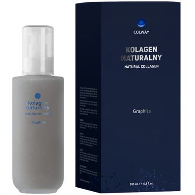 Colway - Kolagen Graphite - Graphit - Gel - Kosmetyczny żel Colway - Kolagen Graphite - Graphit - Gel - Kosmetyczny żel