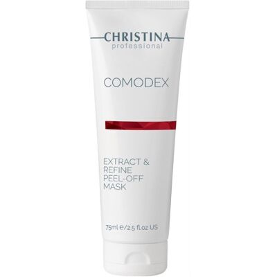 Christina, Comodex, Extract&Refine; Peel-off mask, Maska peel-off przeciw czarnym kropkom, 75 ml Christina, Comodex, Extract&Refine; Peel-off mask, Maska peel-off przeciw czarnym kropkom, 75 ml