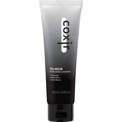 COXIR TXA MUCIN PORE LINE Oczyszczająca maska i pianka do twarzy z TXA i mucyną ślimaka 120 ml COXIR TXA MUCIN PORE LINE Oczyszczająca maska i pianka do twarzy z TXA i mucyną ślimaka 120 ml