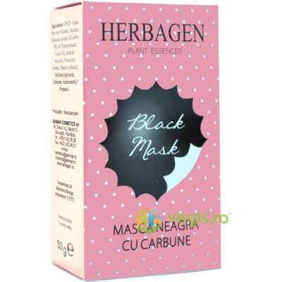 Czarna maska z węglem (Czarna maska) 50g Czarna maska z węglem (Czarna maska) 50g