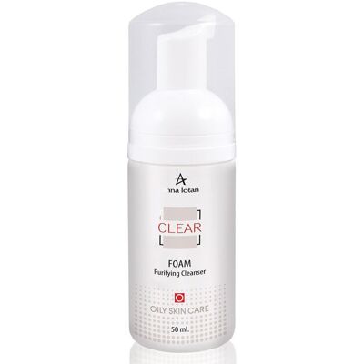 Czysta pianka oczyszczająca - do cery trądzikowej, na wypryski Anna Lotan 125 ml ( 803 ) Clear-125 ml Czysta pianka oczyszczająca - do cery trądzikowej, na wypryski Anna Lotan 125 ml ( 803 ) Clear-125 ml