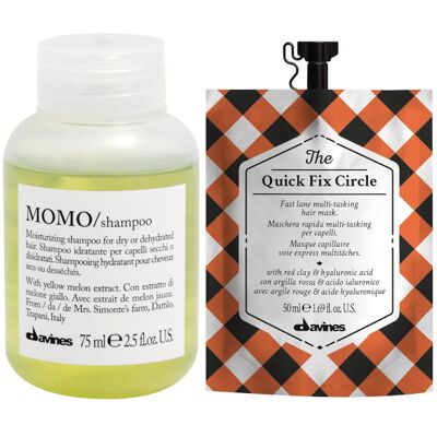 Davines Momo And Quick Fix Minizestaw 125ml Davines Momo And Quick Fix Minizestaw 125ml