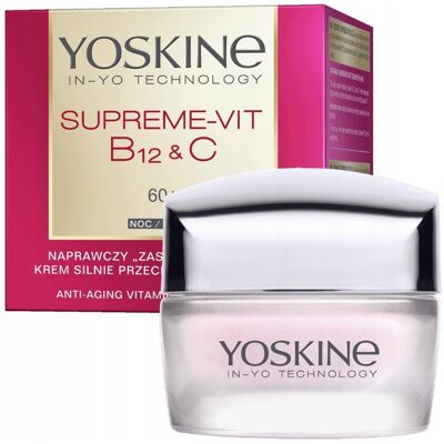 DAX YOSKINE SUPREME VIT B12 & C KREM 60 NOC, DAX DAX YOSKINE SUPREME VIT B12 & C KREM 60 NOC, DAX