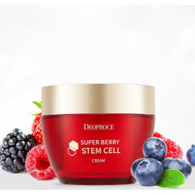 Krem z komórkami macierzystymi Super Berry - Róża Damasceńska - Dla wszystkich typów skóry Krem z komórkami macierzystymi Super Berry - Róża Damasceńska - Dla wszystkich typów skóry