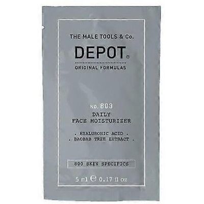 Depot, Daily Face Moisturizer, nawilżający krem na dzień dla mężczyzn, 5 ml Depot, Daily Face Moisturizer, nawilżający krem na dzień dla mężczyzn, 5 ml