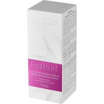 Serum nocne Dermika Retinal - Profesjonalna formuła przeciwzmarszczkowa Serum nocne Dermika Retinal - Profesjonalna formuła przeciwzmarszczkowa