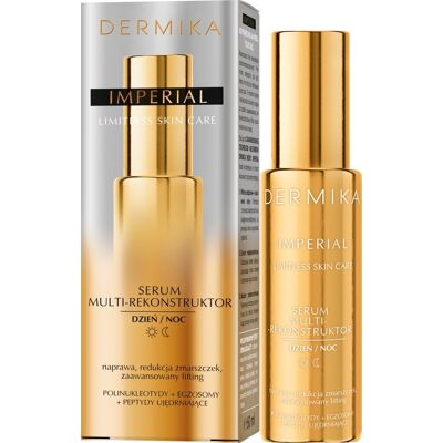 DERMIKA IMPERIAL SERUM DO TWARZY NAPRAWA I REDUKCJA ZMARSZCZEK 60 ML DERMIKA IMPERIAL SERUM DO TWARZY NAPRAWA I REDUKCJA ZMARSZCZEK 60 ML