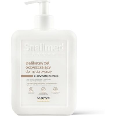 Dermokosmetyczny delikatny żel oczyszczający do mycia twarzy dla cery tłustej i normalnej 300ml Dermokosmetyczny delikatny żel oczyszczający do mycia twarzy dla cery tłustej i normalnej 300ml
