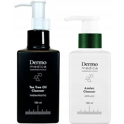 Dermomedica Tea Tree Oil Cleanser 150ml + Azelaic Cleanser 150ml Dermomedica Tea Tree Oil Cleanser 150ml + Azelaic Cleanser 150ml