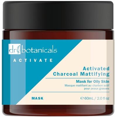 Dr. Botanicals 60ml Czarny Matujący Maska Dr. Botanicals 60ml Czarny Matujący Maska