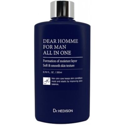 Dr. Hedison, Dear Homme, Wygładzanie, Krem serum, Dla twarzy, 200 ml Dr. Hedison, Dear Homme, Wygładzanie, Krem serum, Dla twarzy, 200 ml