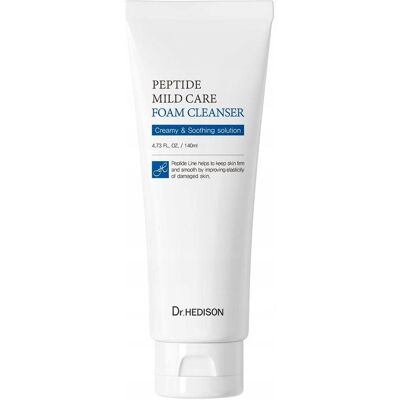 Dr.HEDISON Peptide Mild Care Foam łagodna pianka oczyszczająca 140ml Dr.HEDISON Peptide Mild Care Foam łagodna pianka oczyszczająca 140ml