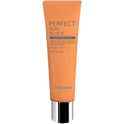 Dr. Hedison, Perfect Sun Block, O Każdej Porze, Śmietana, Twarz I Ciało, High, 50 Ml Dr. Hedison, Perfect Sun Block, O Każdej Porze, Śmietana, Twarz I Ciało, High, 50 Ml