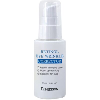 Dr.HEDISON, Retinol Eye Wrinkle Corrector, Przeciwzmarszczkowe serum pod oczy z retinolem i peptydami, 30ml Dr.HEDISON, Retinol Eye Wrinkle Corrector, Przeciwzmarszczkowe serum pod oczy z retinolem i peptydami, 30ml