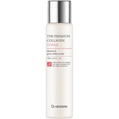 Dr. Hedison, The Premium Collagen, Nawodnienie, Tonik, Dla twarzy, 150 ml Dr. Hedison, The Premium Collagen, Nawodnienie, Tonik, Dla twarzy, 150 ml