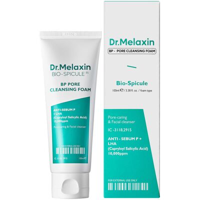 DR.MELAXIN BP LINE OCZYSZCZAJĄCA PIANKA DO TWARZY Z BIO-SPIKULAMI 100ML DR.MELAXIN BP LINE OCZYSZCZAJĄCA PIANKA DO TWARZY Z BIO-SPIKULAMI 100ML