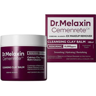 DR.MELAXIN CEMENRETE LINE Oczyszczający balsam glinkowy do demakijażu i pielęgnacji skóry 100 ml DR.MELAXIN CEMENRETE LINE Oczyszczający balsam glinkowy do demakijażu i pielęgnacji skóry 100 ml