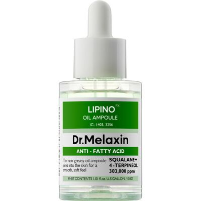DR.MELAXIN LIPINO OIL Ampoule Lekkie serum olejowe przeciw niedoskonałościom 30 ml DR.MELAXIN LIPINO OIL Ampoule Lekkie serum olejowe przeciw niedoskonałościom 30 ml