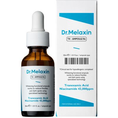 DR.MELAXIN TX-AMPOULE Skoncentrowane serum rozjaśniające z kwasem traneksamowym 30 ml DR.MELAXIN TX-AMPOULE Skoncentrowane serum rozjaśniające z kwasem traneksamowym 30 ml