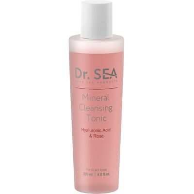 Dr. Sea, Mineralny tonik oczyszczający - kwas hialuronowy i ekstrakt z róży, 200ml Dr. Sea, Mineralny tonik oczyszczający - kwas hialuronowy i ekstrakt z róży, 200ml