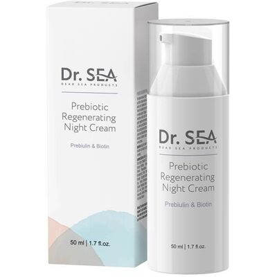 Dr. Sea, Regenerujący krem na noc z prebiotykiem, 50ml Dr. Sea, Regenerujący krem na noc z prebiotykiem, 50ml