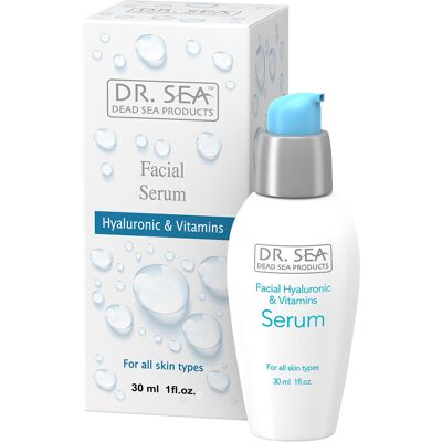 Dr.Sea Serum multiwitaminowe z kwasem hialuronowym do twarzy Dr.Sea Serum multiwitaminowe z kwasem hialuronowym do twarzy