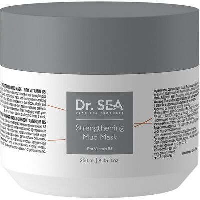 Dr.Sea Wzmacniająca maska błotna z pro witaminą B5, 250ml Dr.Sea Wzmacniająca maska błotna z pro witaminą B5, 250ml