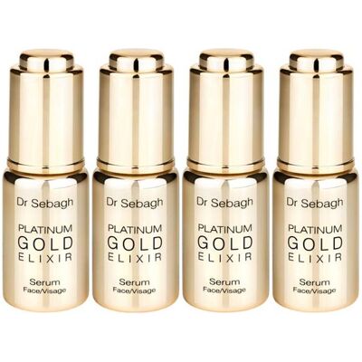 Dr Sebagh, Platinum Gold, Odmładzające Serum Do Twarzy, 4x10 Ml Dr Sebagh, Platinum Gold, Odmładzające Serum Do Twarzy, 4x10 Ml