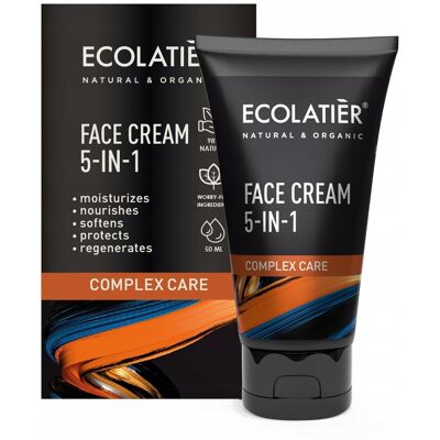 ECOLATIER Krem do twarzy 5 w 1, 50ml ECOLATIER Krem do twarzy 5 w 1, 50ml