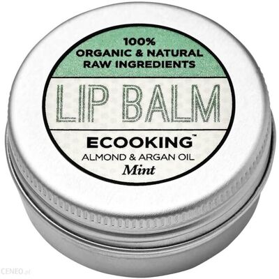 Ecooking Mint Balsam do ust o smaku miętowym 15ml Ecooking Mint Balsam do ust o smaku miętowym 15ml