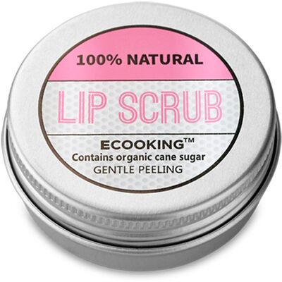 Ecooking Scrub do ust na bazie masła shea i sproszkowanych moreli 30ml Ecooking Scrub do ust na bazie masła shea i sproszkowanych moreli 30ml