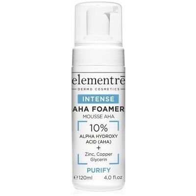 Elementre 10% Alpha Hydroxy Acid AHA Foamer - pianka złuszczająca Elementre 10% Alpha Hydroxy Acid AHA Foamer - pianka złuszczająca