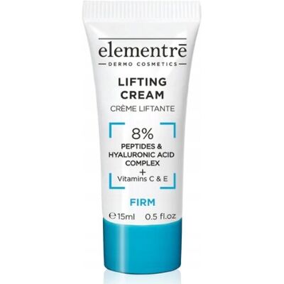 Elementre 8% Peptides & Hyaluronic Acid Lifting Cream -krem ujędrniający Elementre 8% Peptides & Hyaluronic Acid Lifting Cream -krem ujędrniający