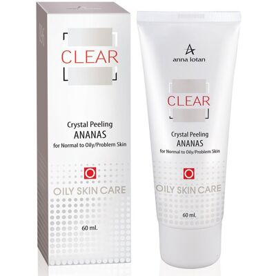 Enzymatyczny peeling z ananasem - do cery trądzikowej, na wypryski Anna Lotan 60 ml ( 096 ) Clear-60 ml Enzymatyczny peeling z ananasem - do cery trądzikowej, na wypryski Anna Lotan 60 ml ( 096 ) Clear-60 ml