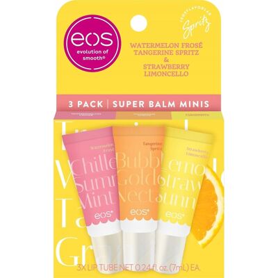 EOS Limited Edition Amalfi Sunset - Balsam do ust w tubce 3 smaki EOS Limited Edition Amalfi Sunset - Balsam do ust w tubce 3 smaki