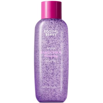 EQQUALBERRY Bakuchiol Plumping Capsule Toner 150ml tonik kapsułkowy z bakuchiolem EQQUALBERRY Bakuchiol Plumping Capsule Toner 150ml tonik kapsułkowy z bakuchiolem