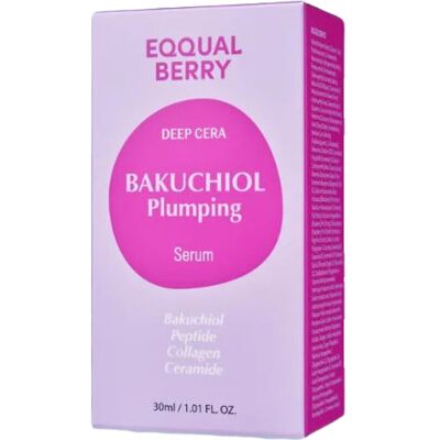 EQQUALBERRY - Bakuchiol Plumping Serum - Ujędrniająco-Nawilżające Serum z Bakuchiolem - 30ml EQQUALBERRY - Bakuchiol Plumping Serum - Ujędrniająco-Nawilżające Serum z Bakuchiolem - 30ml