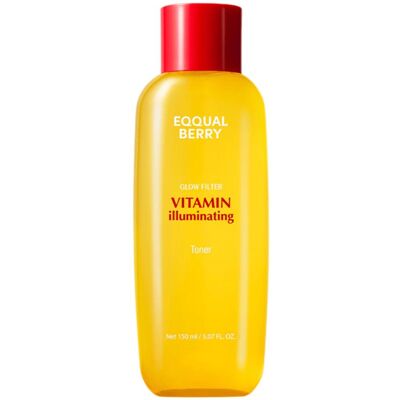 EQQUALBERRY Vitamin Illuminating Toner 150ml tonik rozjaśniający EQQUALBERRY Vitamin Illuminating Toner 150ml tonik rozjaśniający
