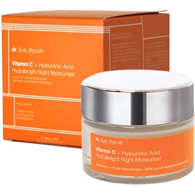 dr. Eve_Ryouth Witamina C + Kwas hialuronowy Nocny Krem - Anti-Aging Pielęgnacja dr. Eve_Ryouth Witamina C + Kwas hialuronowy Nocny Krem - Anti-Aging Pielęgnacja