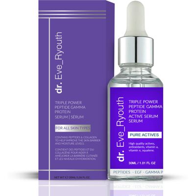 Dr. Eve_ryouth Triple Power Peptide Gamma Protein Aktywny Serum - 30ml Dr. Eve_ryouth Triple Power Peptide Gamma Protein Aktywny Serum - 30ml