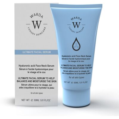 WARDA Kwas Hialuronowy Twarz Szyja Serum - Serum WARDA Kwas Hialuronowy Twarz Szyja Serum - Serum