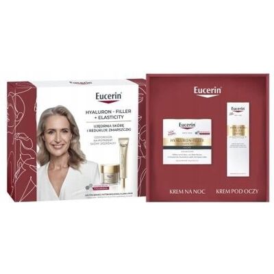 Eucerin Hyaluron-Filler + Elasticity Zestaw: Kosmetyki przeciwzmarszczkowe Eucerin Hyaluron-Filler + Elasticity Zestaw: Kosmetyki przeciwzmarszczkowe