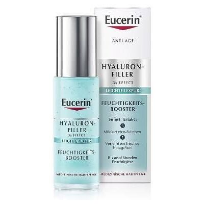 Eucerin Hyaluron Filler Nawilżający booster do twarzy, 30ml Eucerin Hyaluron Filler Nawilżający booster do twarzy, 30ml