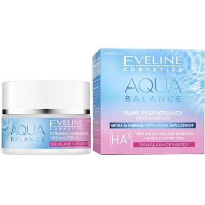 Eveline Cosmetics Squalane + Ceramides regenerujący krem na twarz - Regenerujący krem na twarz Eveline Cosmetics Squalane + Ceramides regenerujący krem na twarz - Regenerujący krem na twarz